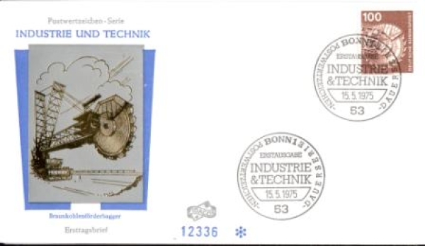 D FDC 0854 ● - 1975